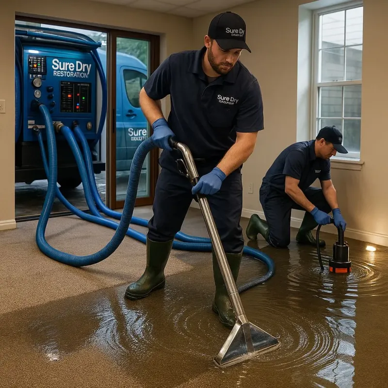 Water Extraction and Removal process in Spangler, PA